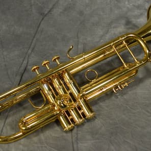 Bach Stradivarius 180ML 37GP Gold Plate Bb Trumpet | Reverb