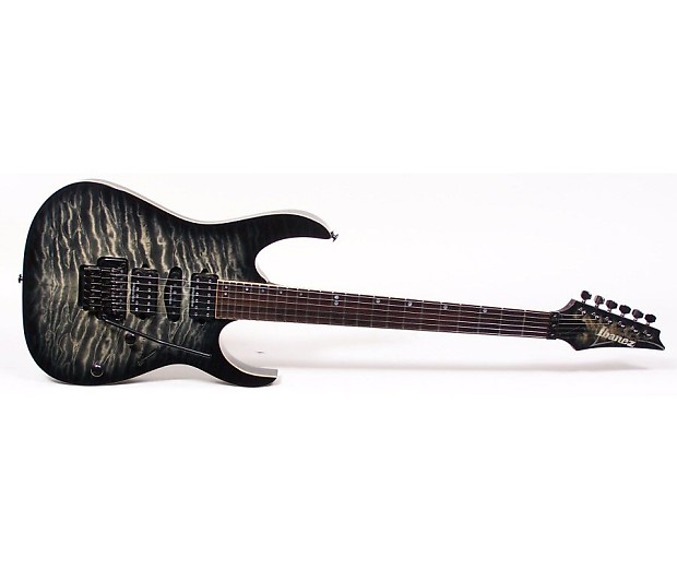Ibanez Premium RG970WQM RG Electric Guitar - Black Ice Burst