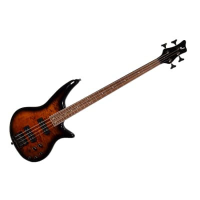 Jackson JS Series Spectra JS3Q Bass Guitar – Used - Dark Sunburst Finish for sale