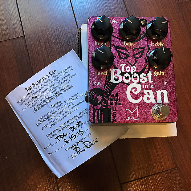 ギター Menatone Top Boost in a Can Menatone / Top Boost in a Can – LEP INTERNATIONAL