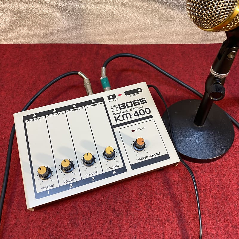 1982 Roland Boss KM-400 mini mixer. Use for keyboards or