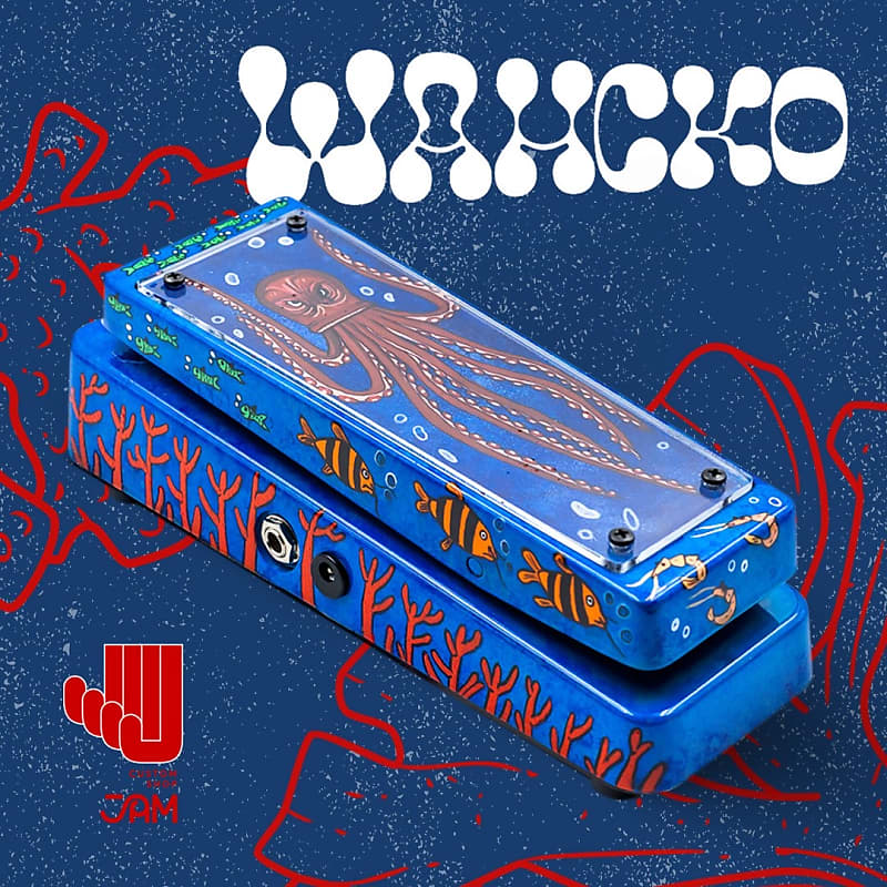 JAM Pedals Custom Shop Wahcko+ w/Seagull mode Underwater Reverb