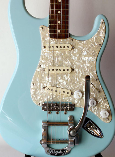 Bigsby on shop a strat