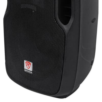 Rockville DJ Package w/ (2) 10" Active Speakers+Dual Mount+12" Powered Subwoofer image 16