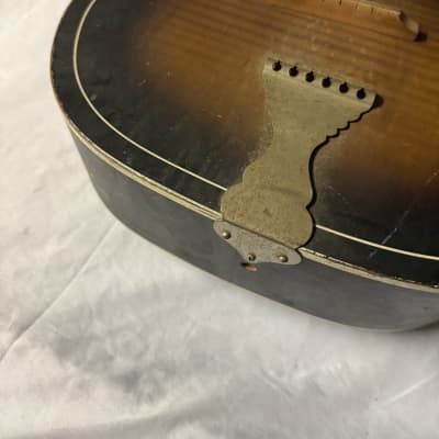 Kay Parlor Guitar *For Restoration* MIJ Japan 1950s 1960s Vintage - Sunburst image 2