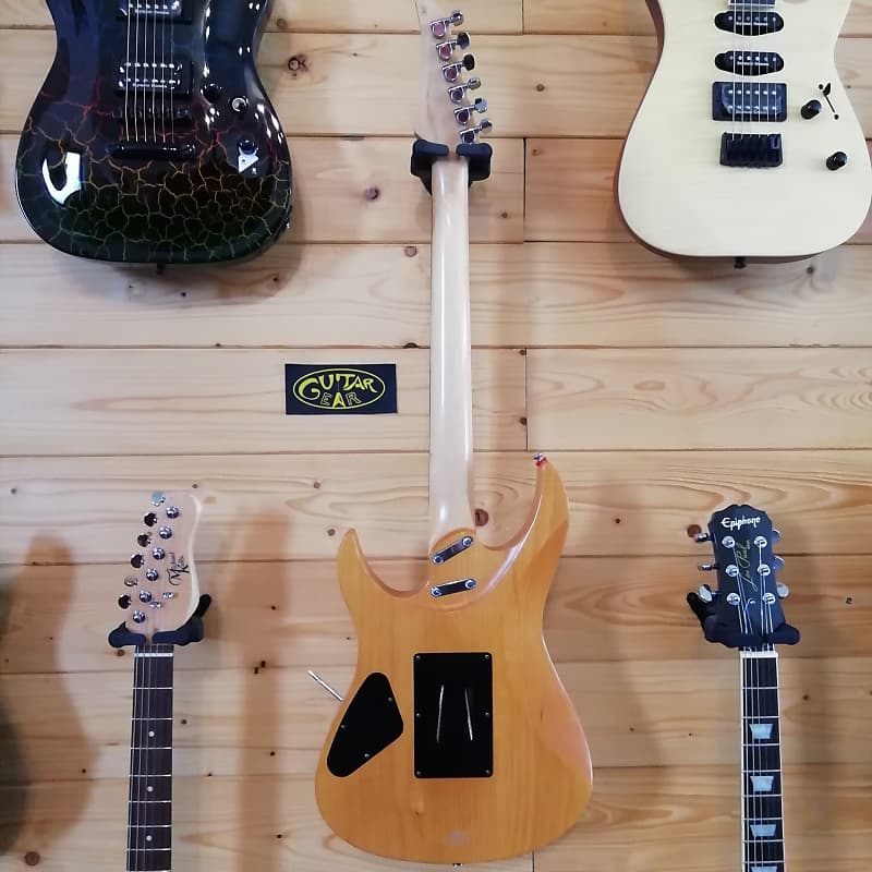 Yamaha RGX 421D Natural Satin 1990s superstrat | Reverb
