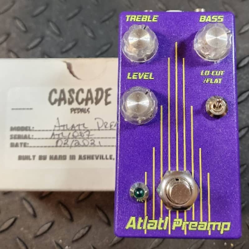 Cascade Pedals Atlatl Preamp FA1 FET Amplifier Variant 2021 Reverb