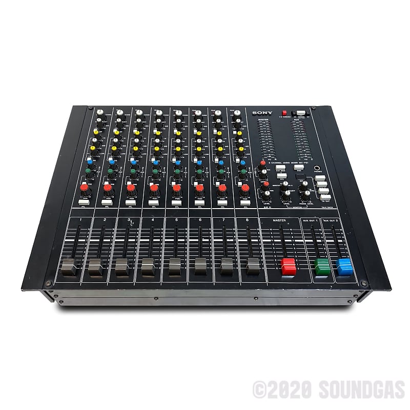SONY mx p21 アナログミキサー　動作品 SONY MX-P21 8 CHANNEL BROADCAST MIXER | eBay