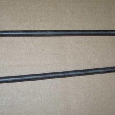 new old stock Gambal Manufacturing GPMR (UG13GPMRX) Percussive Keyboard Mallets (for xylophones and glockenspiels) Black Hard Rubber Ball Heads with Black Synthetic Shafts (with original packaging) from 1990s to early 2000s image 11