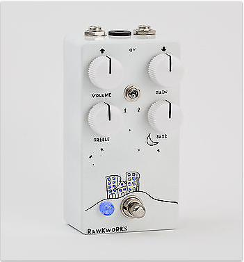 ギター RawkWorks Light Overdrive v2 Rawkworks Light OD V2 overdrive White | Reverb