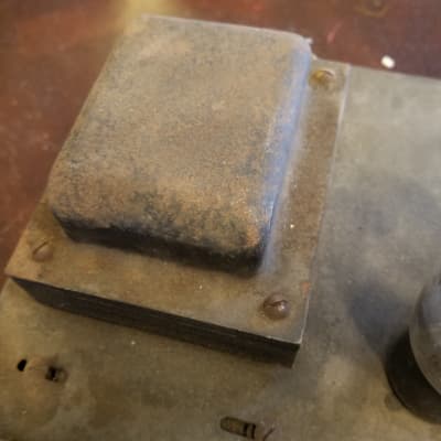Seeberg 830-1Z Vintage Mono 2A3 Tube Amp Head Dual Tone Compensator 1930s - Wrinkled Black Paint image 11