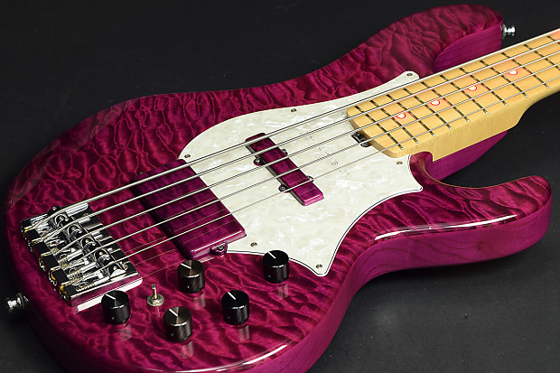 ESP 20th L'Anniversary Bardic See Thru Purple | Reverb