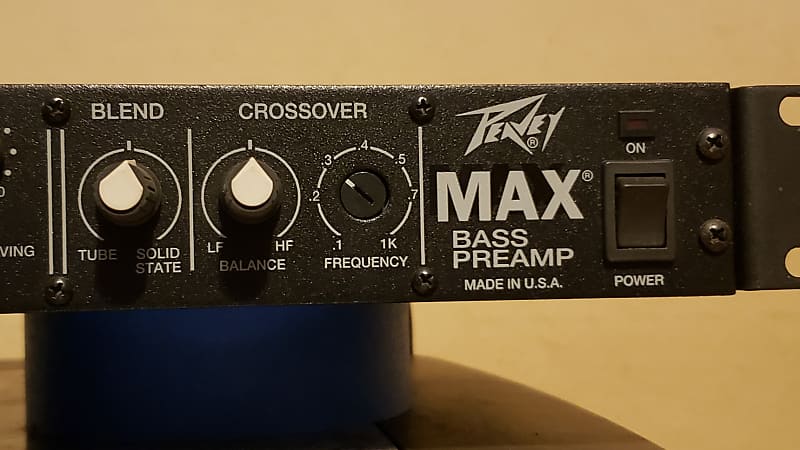 Peavey Max Bass Preamp 90's Black