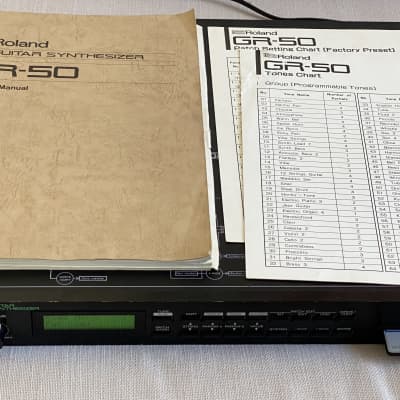 Roland GR-50 Guitar Synthesizer with PN-GR50-01 Card