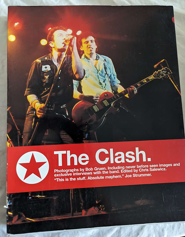 The Clash Photographs by Bob Gruen Music Band Photo Book | Reverb