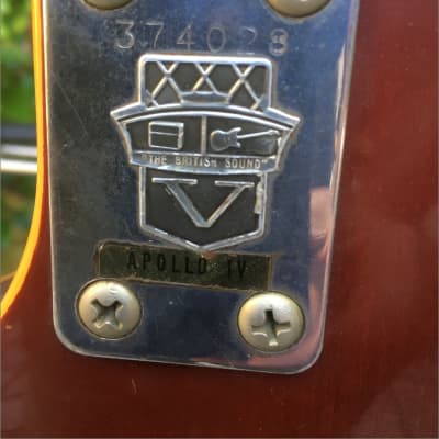 VOX Apollo IV Bass * V271 * 1960s Vintage image 6