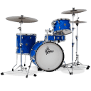 Gretsch Drums Catalina Club Jazz 4-pc Shell Pack  18" Kick (Blue Satin Flame)
