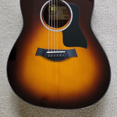 Taylor 217e-SB Plus LTD 50th Anniversary Acoustic Electric Guitar, Tobacco Sunburst, Taylor Case image 3