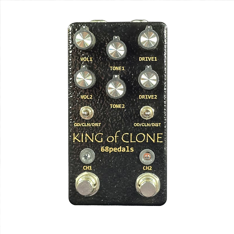 68 PEDALS KING OF CLONE ギターエフェクター 68 PEDALS KING OF CLONE ギターエフェクター 68 Pedals King of Clone
