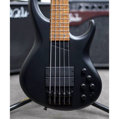 MTD US Custom Bass Bubby Lewis Signature 5 String - Satin Black (2020 NAMM Show) Bild 2