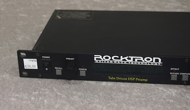 Rocktron VooDu Valve チューブ駆動 DSPプリアンプ VooDu Valve LTD Guitar Preamp - Rocktron - Technology for