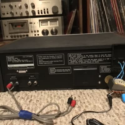 Vintage Sharp Computer Controlled Stereo Cassette Deck Model RT-3388A Japan *NEEDS REPAIRED* image 9