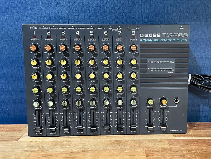 Boss BX-800 8-Channel Stereo Mixer | Reverb