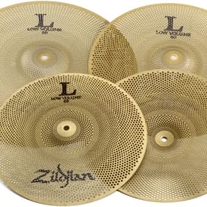 Zildjian L80 Low Volume Cymbal Set - 14/16/18 inch image 7