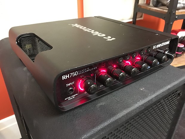 TC Electronic RH750 750w Compact Bass Amp Head | Reverb