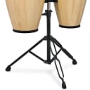 Latin Percussion LP City Wood Congas 10" & 11" Set - Natural Satin Finish
