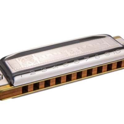 USED Hohner Blues Harp Harmonica 532 Key of E image 1