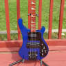 Rickenbacker 4003 Bass Guitar 1997 Midnight Blue + Black Trim. Bartolini - Hipshot Upgrades.