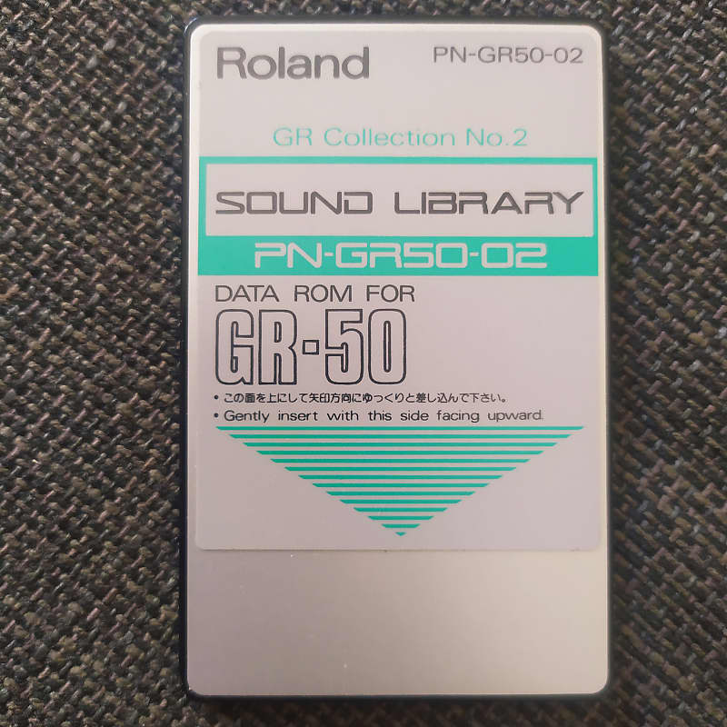 Roland PNGR5002 GR collection card for Roland GR Reverb Australia