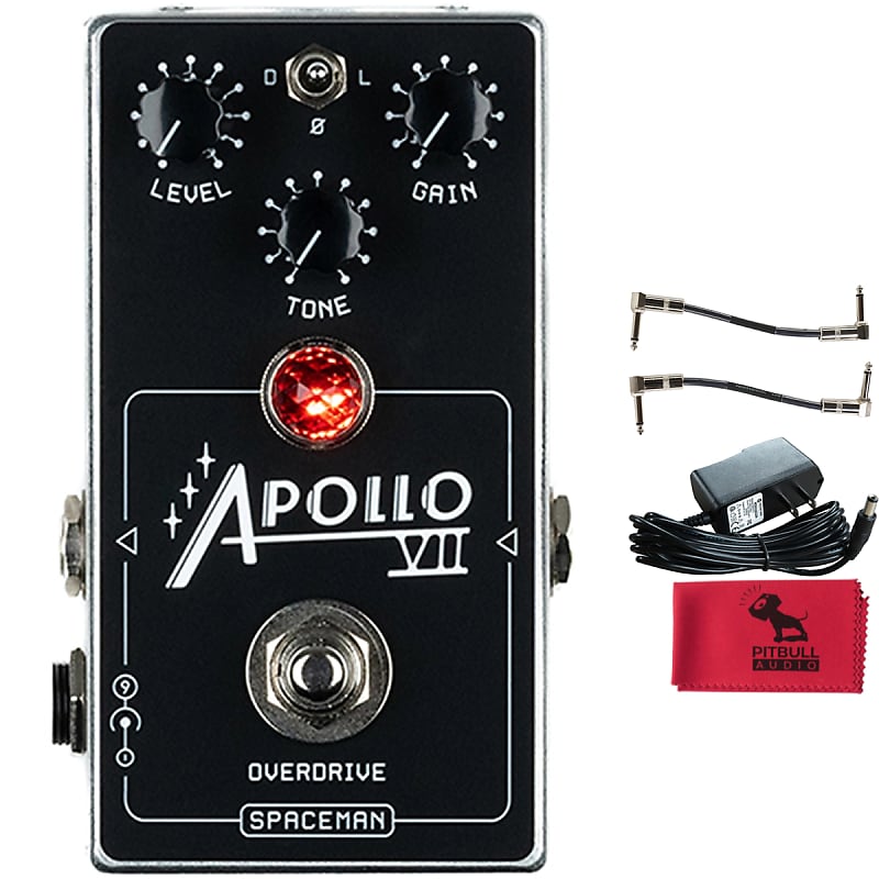 Mint Spaceman Apollo VII Overdrive Guitar Pedal w/ Power | Reverb