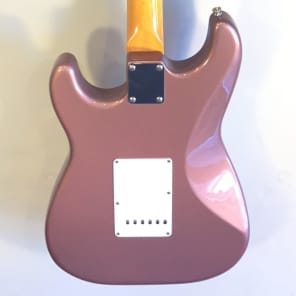 Fender 60's Reissue Stratocaster 1998 Burgundy Mist/Rosewood image 2