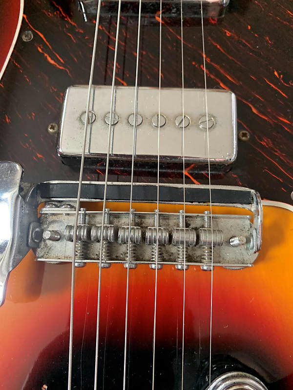 Zenta 1960's Guitar Japan SUNBURST | Reverb