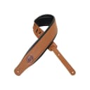 Levy's 3" Garment Leather Guitar Strap in Tan MSS2-TAN