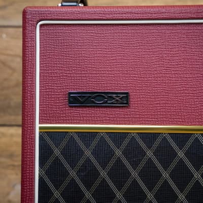 Vox AC30C2 30W 2x12 Tube Combo Amp Limited Edition - Vintage Red image 2