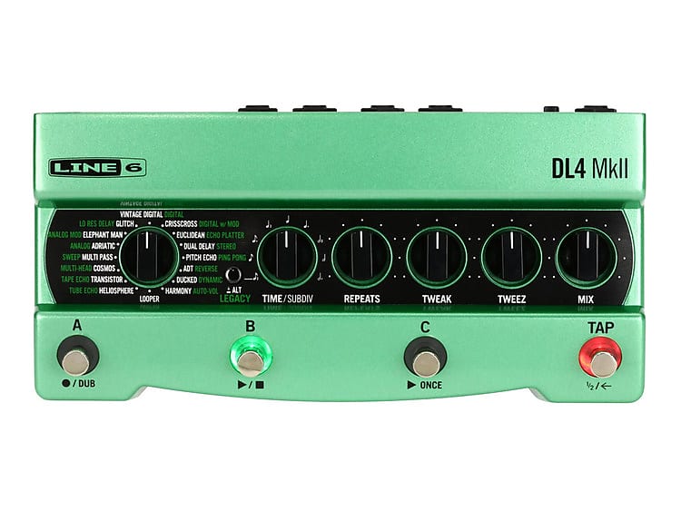 Line6 DL4 MkⅡ / DL4 Mk2 DL4 MKII DIGITAL DELAY MODELER PEDAL | Tom Lee Music