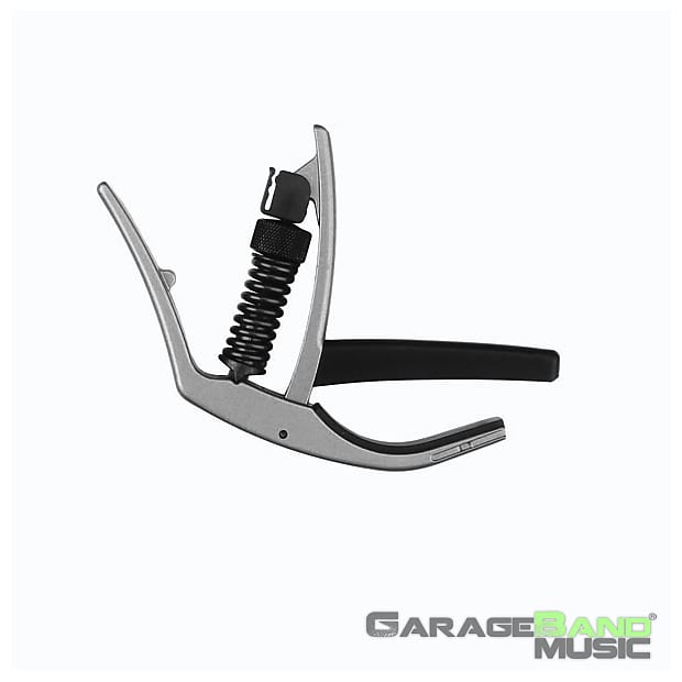 D'Addario PW-CP-10S NS Artist Capo, Silver Finish image 1