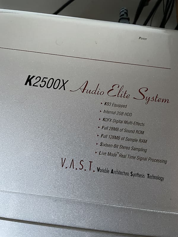 Kurzweil K2500X AES with case image 1