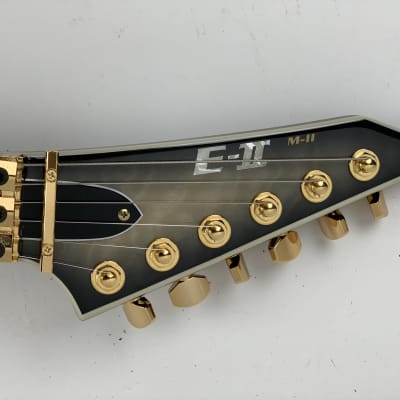ESP E-II M-II QM Electric Guitar Black Natural Burst + Hard Case B-STOCK image 14