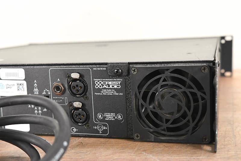Crest Audio CA6 2-Channel Power Amplifier CG002KC | Reverb Crest Audio CA6 2-Channel Power Amplifier CG002KC | Reverb