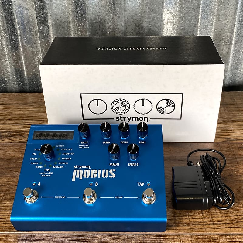 Strymon Mobius Multi Modulation Guitar Effect Pedal Reverb