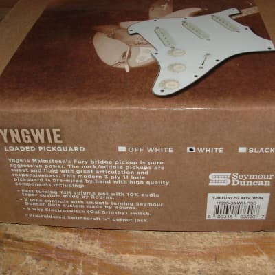 Seymour Duncan STK-S10PGD YJM Signature Fury Pickguard Assembly