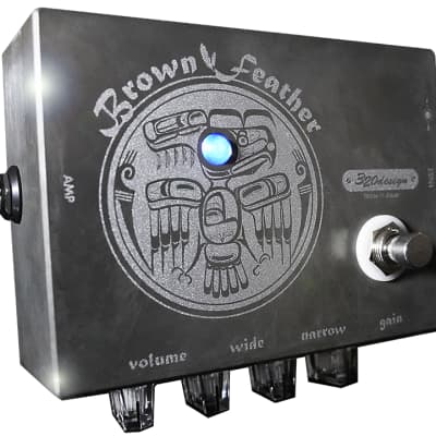 Reverb.com listing, price, conditions, and images for 320design-brown-feather