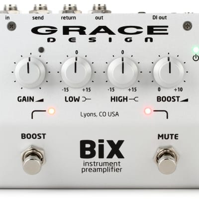 Reverb.com listing, price, conditions, and images for grace-design-bix-acoustic-preamp