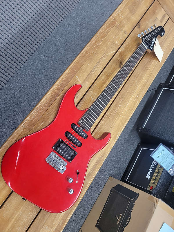 Washburn X-Series Pro HSS 2000s Metallic Red | Reverb