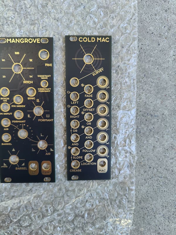 Mannequins Cold Mac (Black Panel Only) Black & Gold image 1