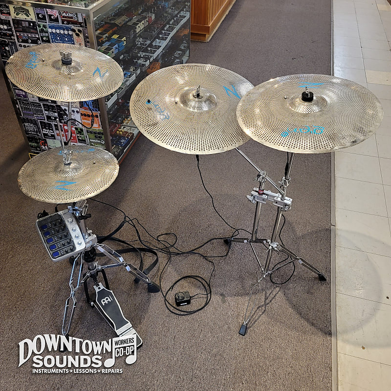 Zildjian Gen 16 Cymbal Pack w Direct Source Pickups Digital Cymbal Processor Module Stands